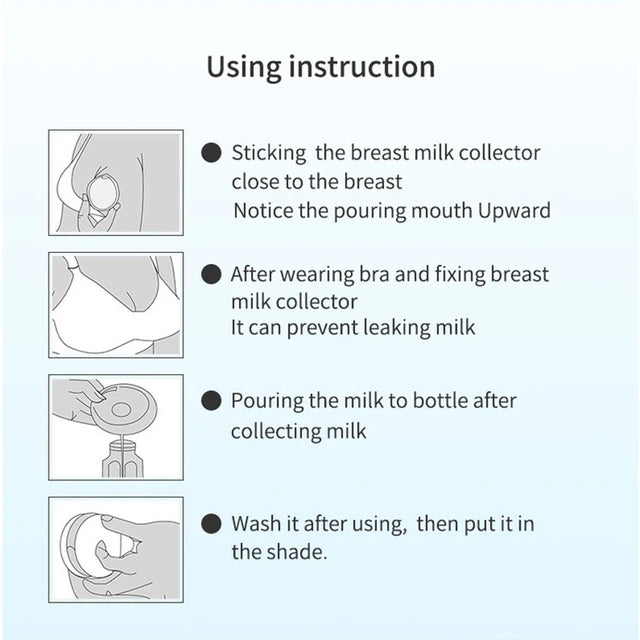 Reusable Breast Milk Collector