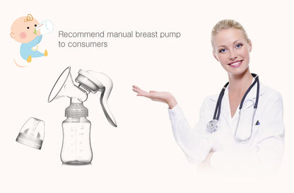 Manual Breast Pump - Safe, Portable, and Eco-Friendly