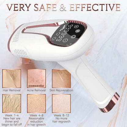 Azra Flash IPL Laser Hair Removal Device With 1 Million Flashes with Auto Features