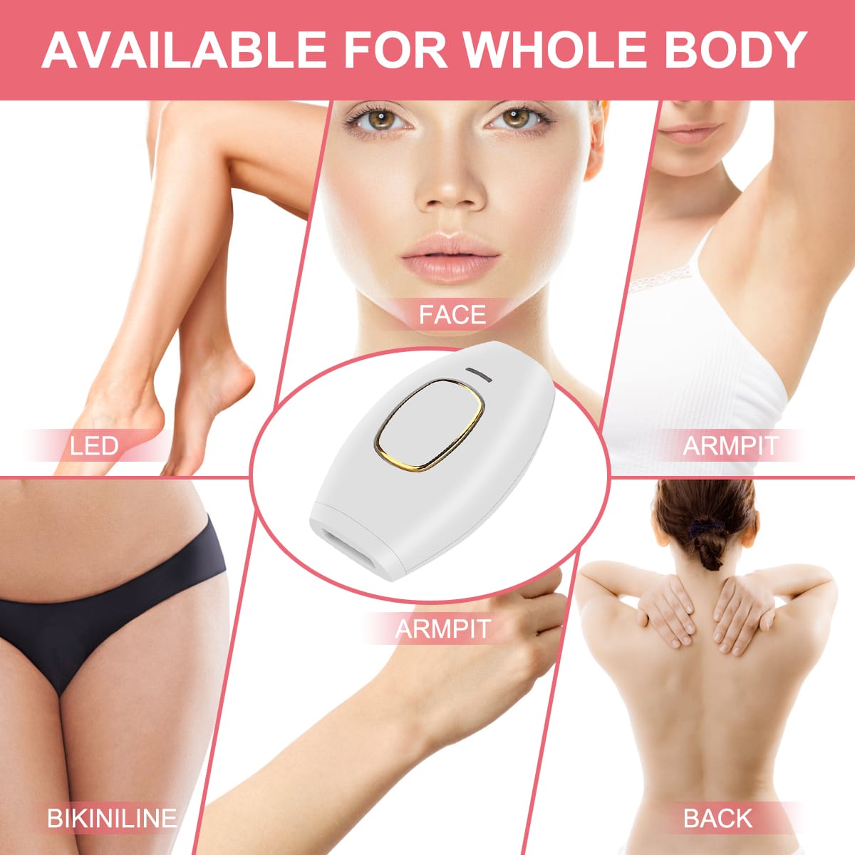 Azra's Glow IPL Laser Hair Removal Device