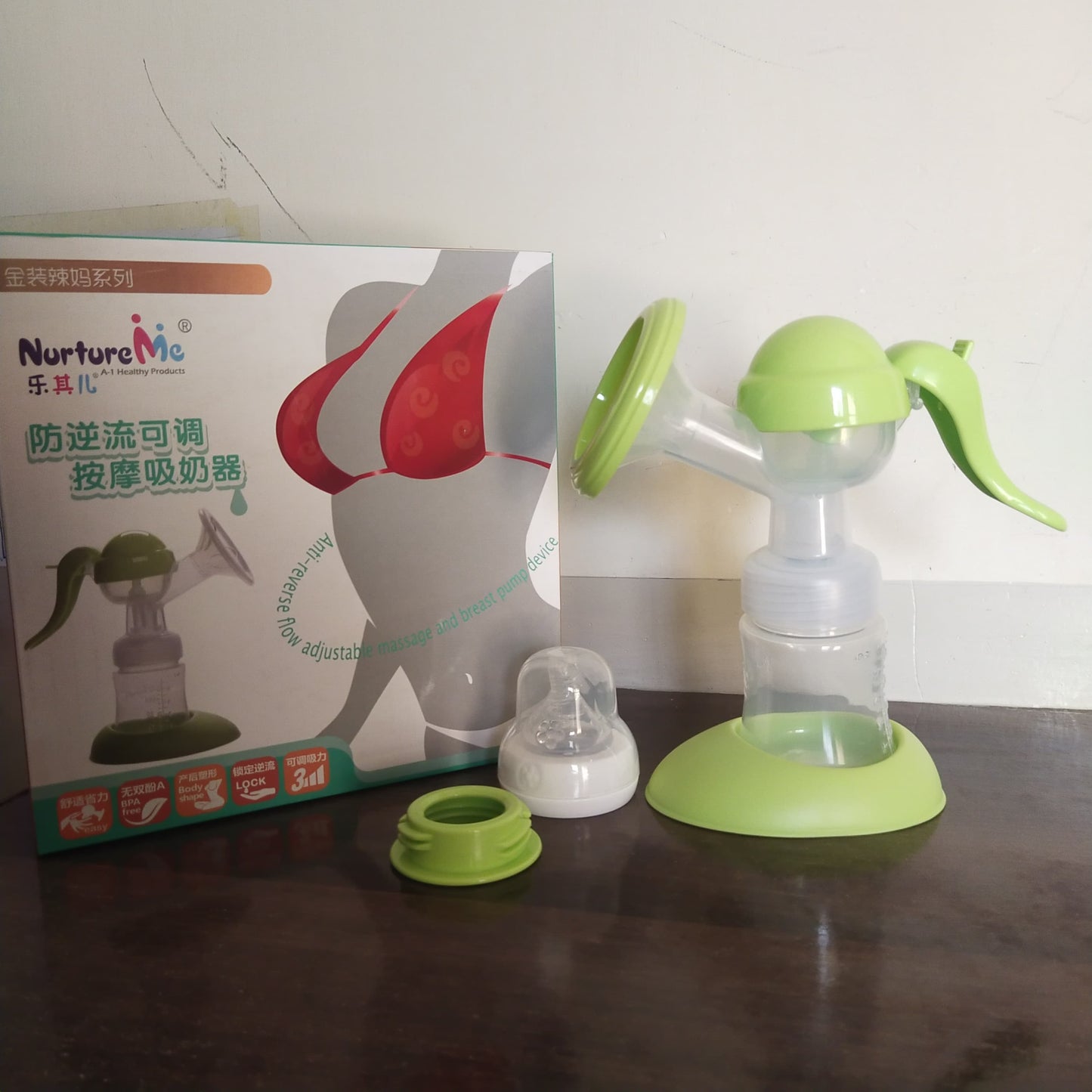 Nurture Me Manual Breast Pump In Top Quality UK Version