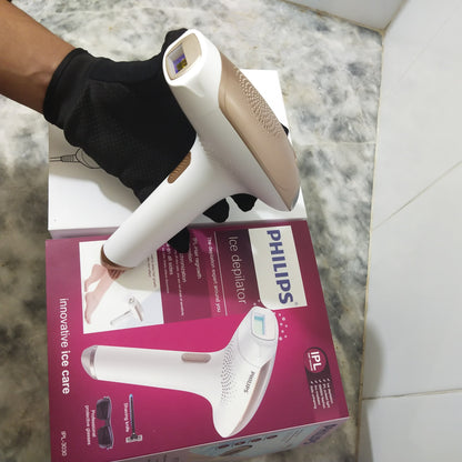 Philips IPL Hair Removal Device with Ice Cooling Feature