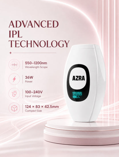 Azra's Glow IPL Laser Hair Removal Device