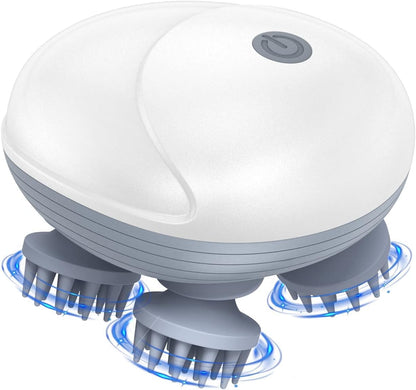 Scalp Massager with Red Light Therapy