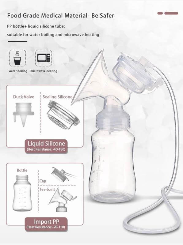 Single Electric Breast Pump - Massage and Expression Modes