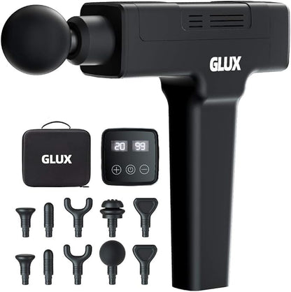 Glux Deep Tissue Percussion Massage Gun | Azra.pk