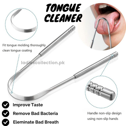 Tongue Scraper Made With High Quality Stainless Steel